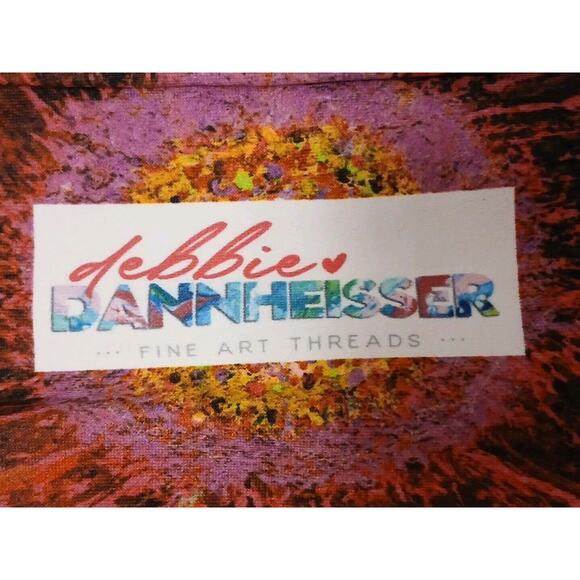 Debbie Dannheisser Leggings Nicole's Abstract Art Deco Sz M Hippie Boho Disco - Picture 10 of 11